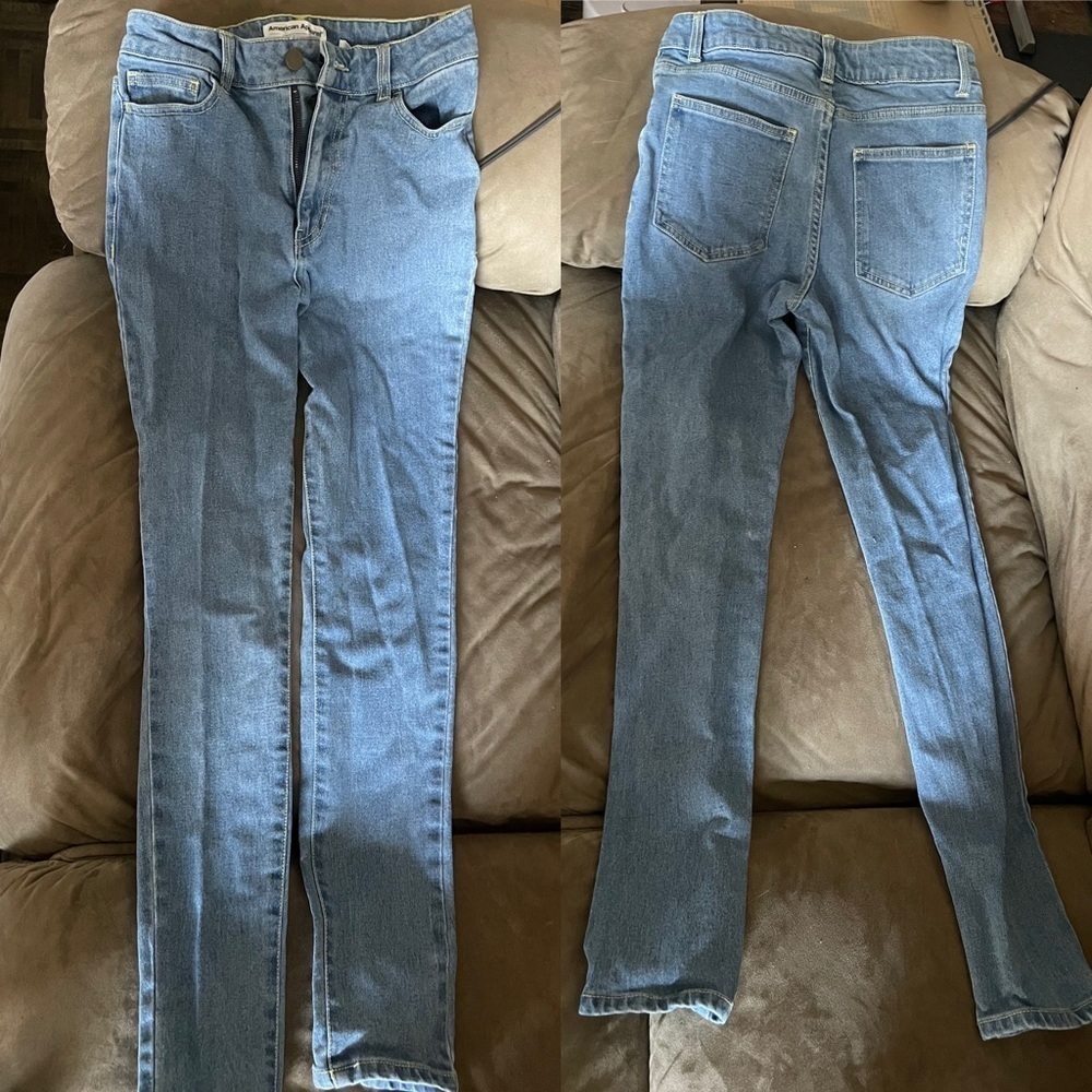 American Apparel  High Waisted Pencil Jean
